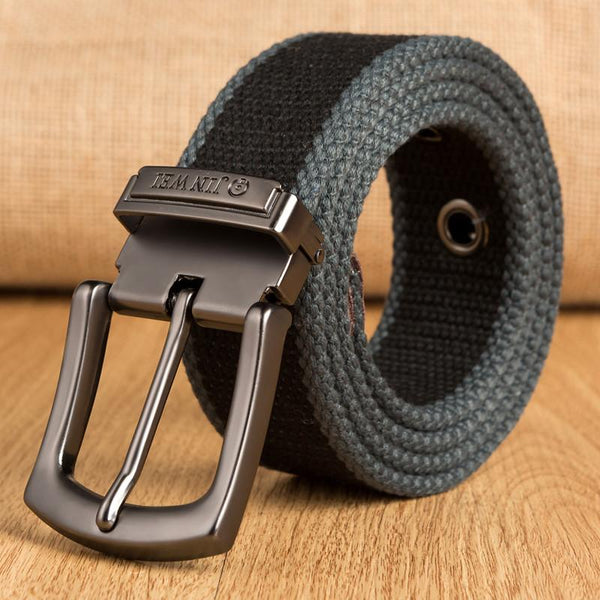 Canvas Pin Buckle Tactical Belt