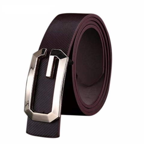 Casual Leather Thin Belt