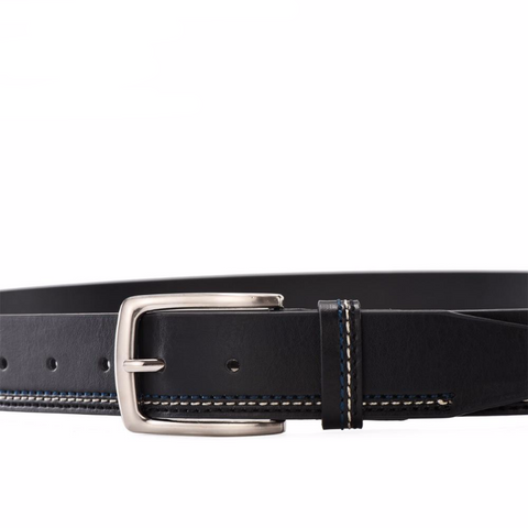 Genuine Leather Black Belt