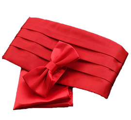 Premium Men's Tuxedo Formal Cummerbund Sets