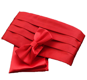 Premium Men's Tuxedo Formal Cummerbund Sets