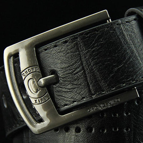 Antique Pin Buckle PU Belt