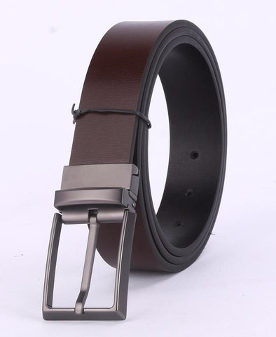 Retro Pin Buckle Reversible Belt