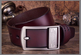 High Quality Jeans Letter Buckle Belt