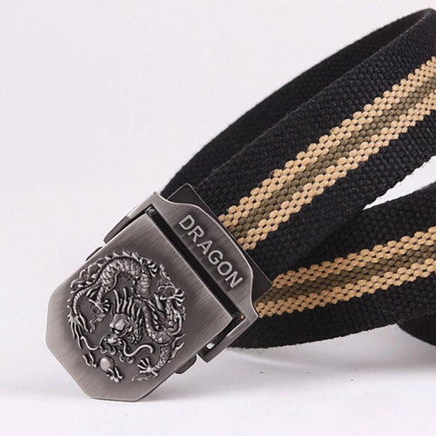 Dragon Totem Metal Buckle Belt
