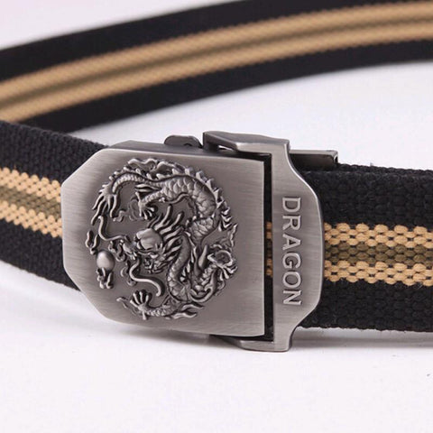 Dragon Totem Metal Buckle Belt