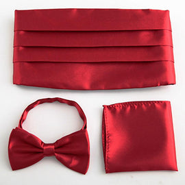 Men's Pleated Cummerbunds Set
