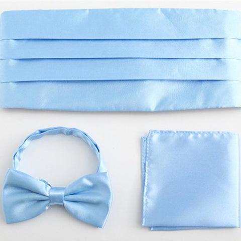 Men's Pleated Cummerbunds Set