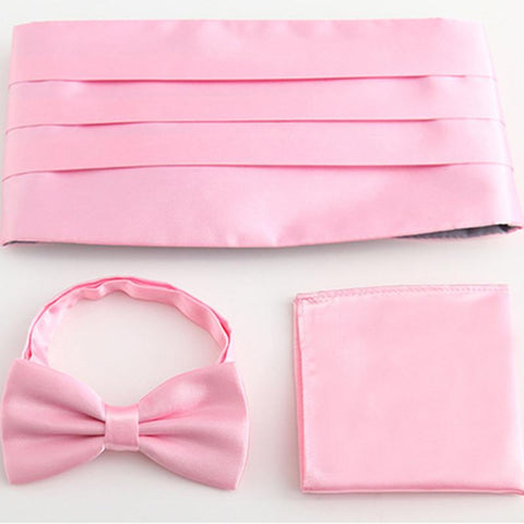 Men's Pleated Cummerbunds Set