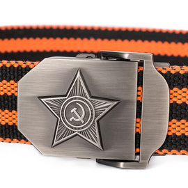Patriotic Retired Soldiers Canvas Jeans Belt