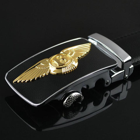 Car Mark Logo Automatic Buckle Belt