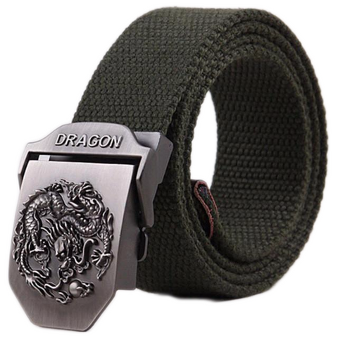 Dragon Totem Metal Buckle Belt