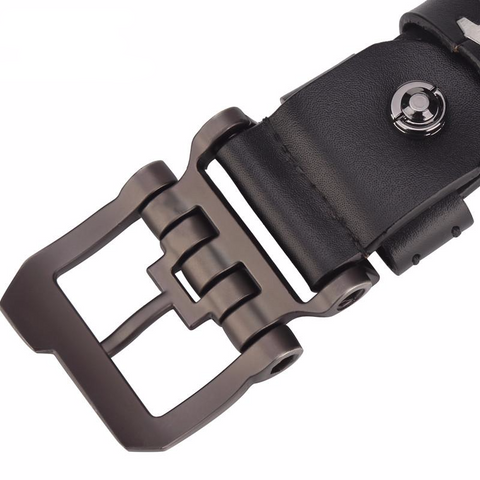 High Quality Cowskin Personality Buckle