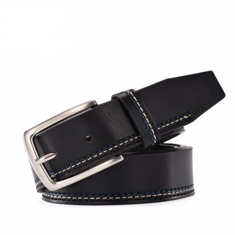 Genuine Leather Black Belt