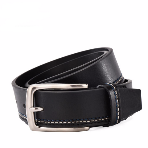 Genuine Leather Black Belt