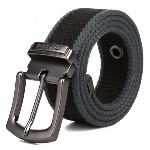 Canvas Pin Buckle Tactical Belt