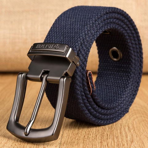 Canvas Pin Buckle Tactical Belt