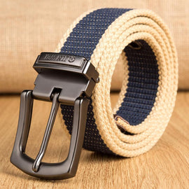 Canvas Pin Buckle Tactical Belt