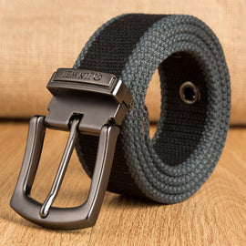 Canvas Pin Buckle Tactical Belt