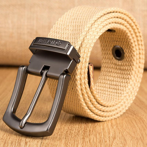 Canvas Pin Buckle Tactical Belt