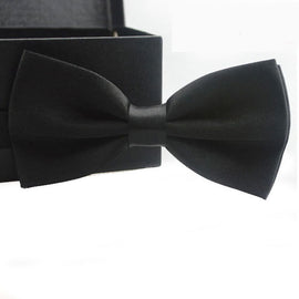 Trustworth 16Color Bow Tie For Men 2016 Classic Gravata Solid Novelty Mens Adjustable Tuxedo Brand Wedding Necktie Ties #LSW