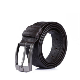 LANDIDUBAO Brand Fashion 2017 Real Cowhide Belt's Men High Quality Pin Buckle Belts For Men Metal Pin Buckle Vintage Mens Belts