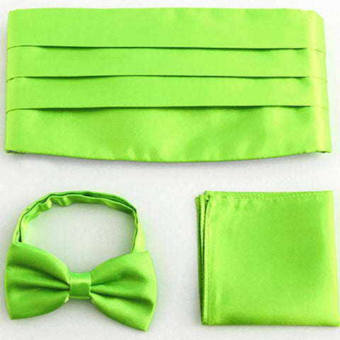 Men's Pleated Cummerbunds Set