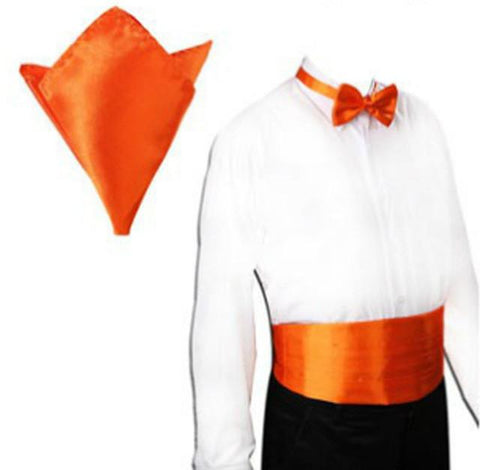 Men's Pleated Cummerbunds Set