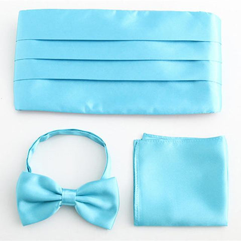 Men's Pleated Cummerbunds Set
