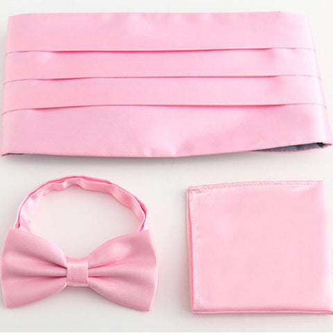 Men's Pleated Cummerbunds Set