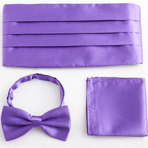 Men's Pleated Cummerbunds Set