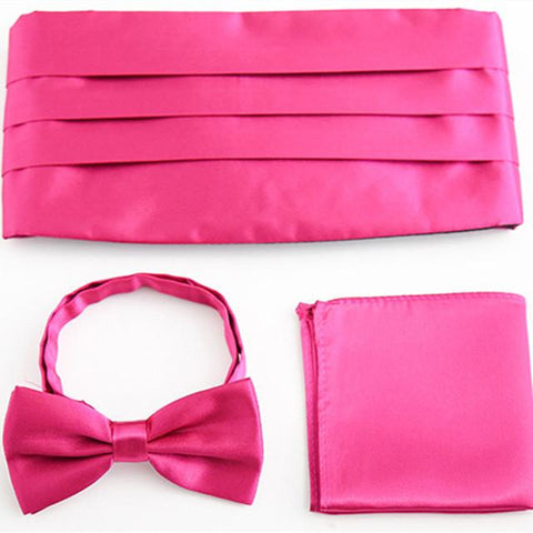 Men's Pleated Cummerbunds Set