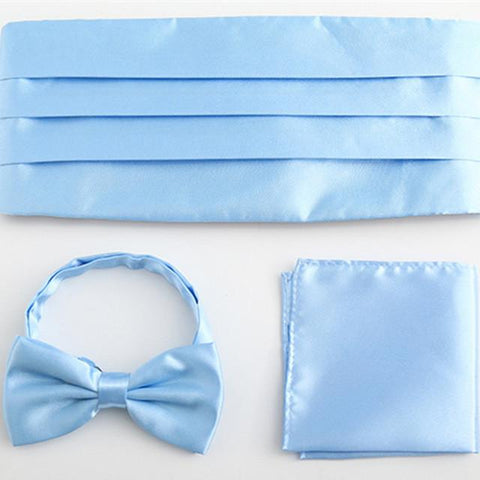 Men's Pleated Cummerbunds Set