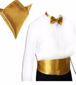 Premium Men's Tuxedo Formal Cummerbund Sets