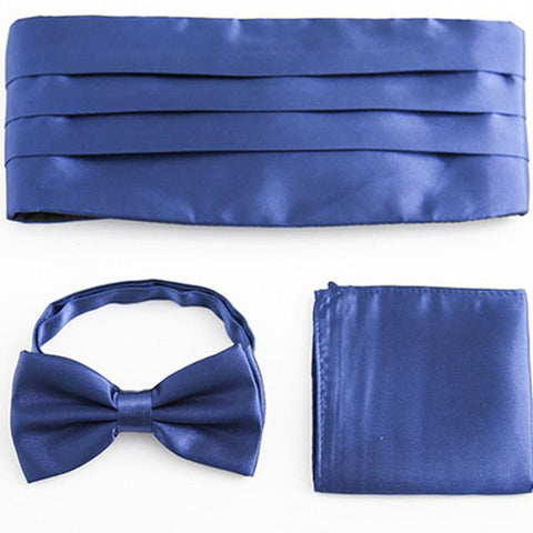 Men's Pleated Cummerbunds Set