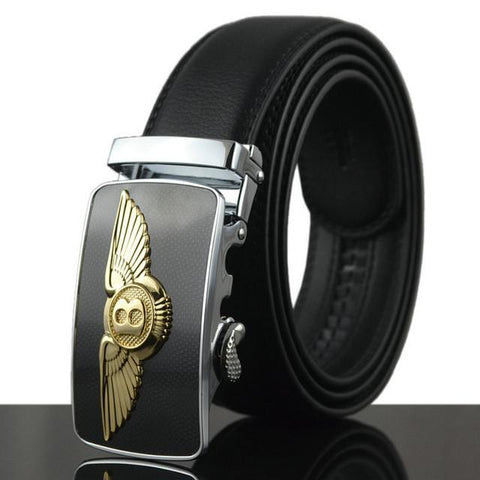Car Mark Logo Automatic Buckle Belt