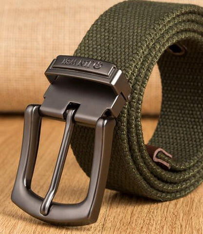 Canvas Pin Buckle Tactical Belt