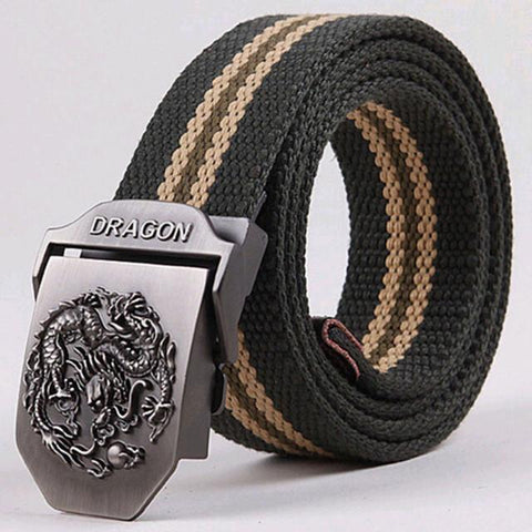 Dragon Totem Metal Buckle Belt