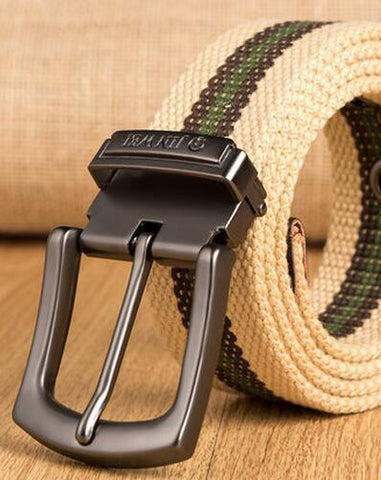 Canvas Pin Buckle Tactical Belt
