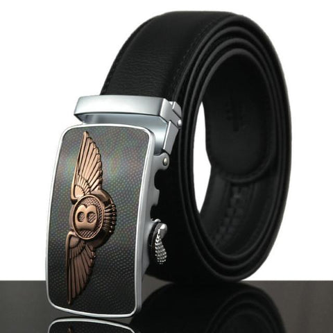 Car Mark Logo Automatic Buckle Belt