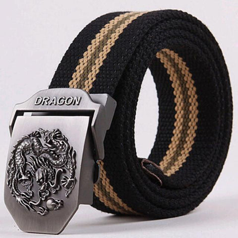 Dragon Totem Metal Buckle Belt