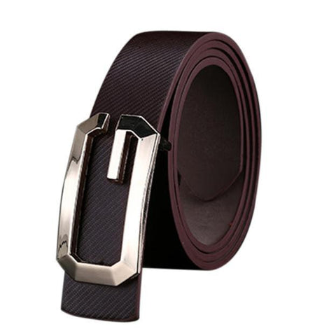 Casual Leather Thin Belt
