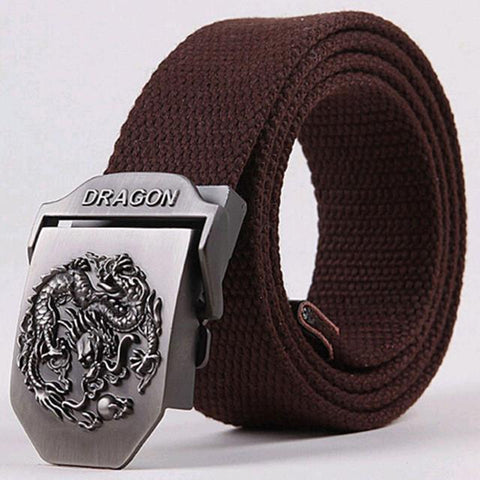 Dragon Totem Metal Buckle Belt