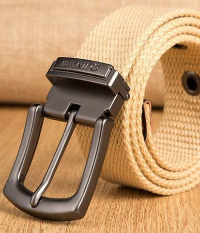 Canvas Pin Buckle Tactical Belt