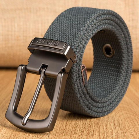Canvas Pin Buckle Tactical Belt