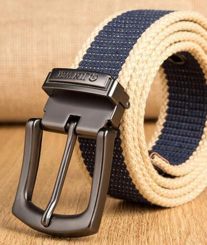 Canvas Pin Buckle Tactical Belt