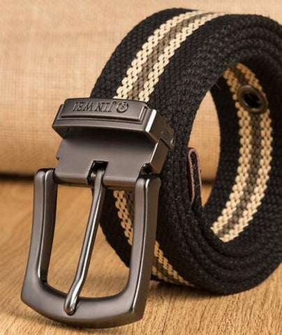 Canvas Pin Buckle Tactical Belt