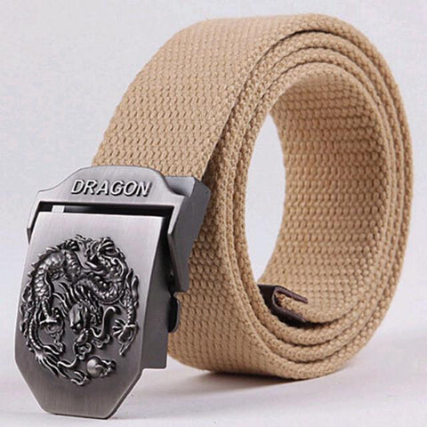 Dragon Totem Metal Buckle Belt