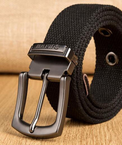Canvas Pin Buckle Tactical Belt