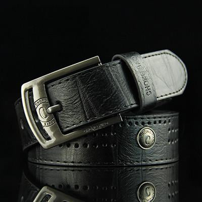 Antique Pin Buckle PU Belt